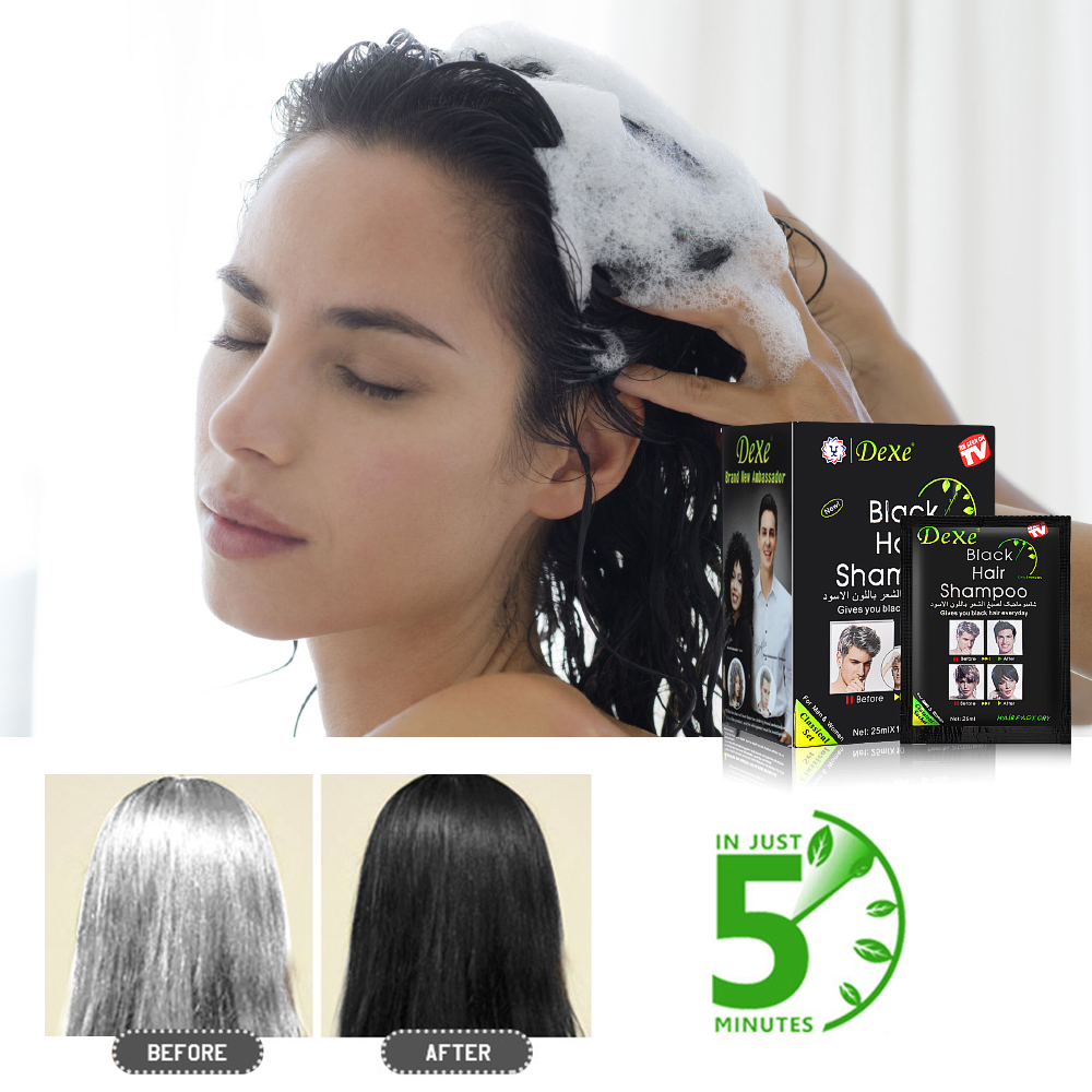 Herb Natural Hair Dye Shampoo  - Hair Care Organic ulasan dan harga