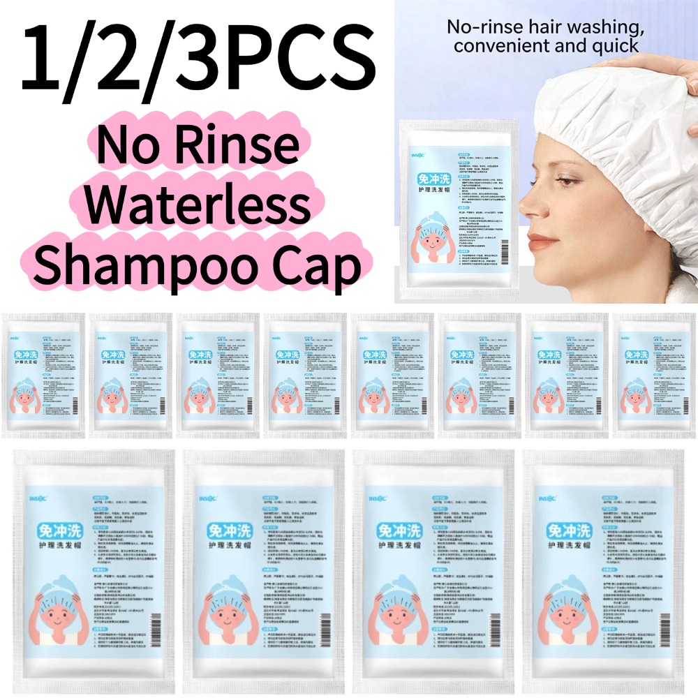 No Rinse Waterless Shampoo Cap - Hair Care Products ulasan dan harga