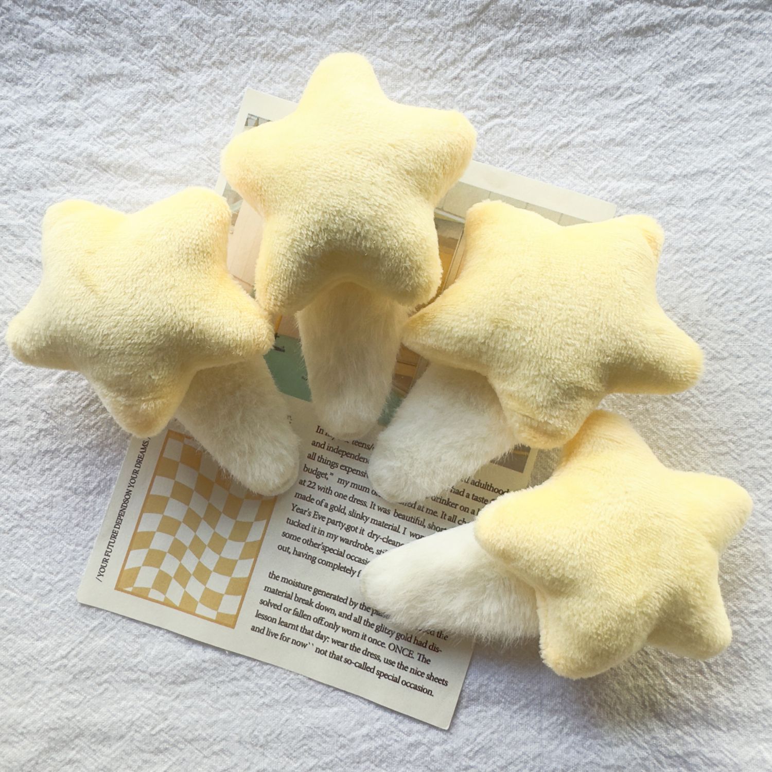 Cute Cream Yellow Plush Star B - Hair Care Lotion ulasan dan harga