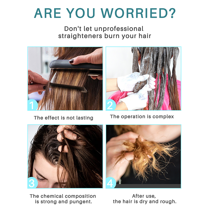 5PCS Professional Keratin Smoo - Hair Care Natural Ingredients ulasan dan harga