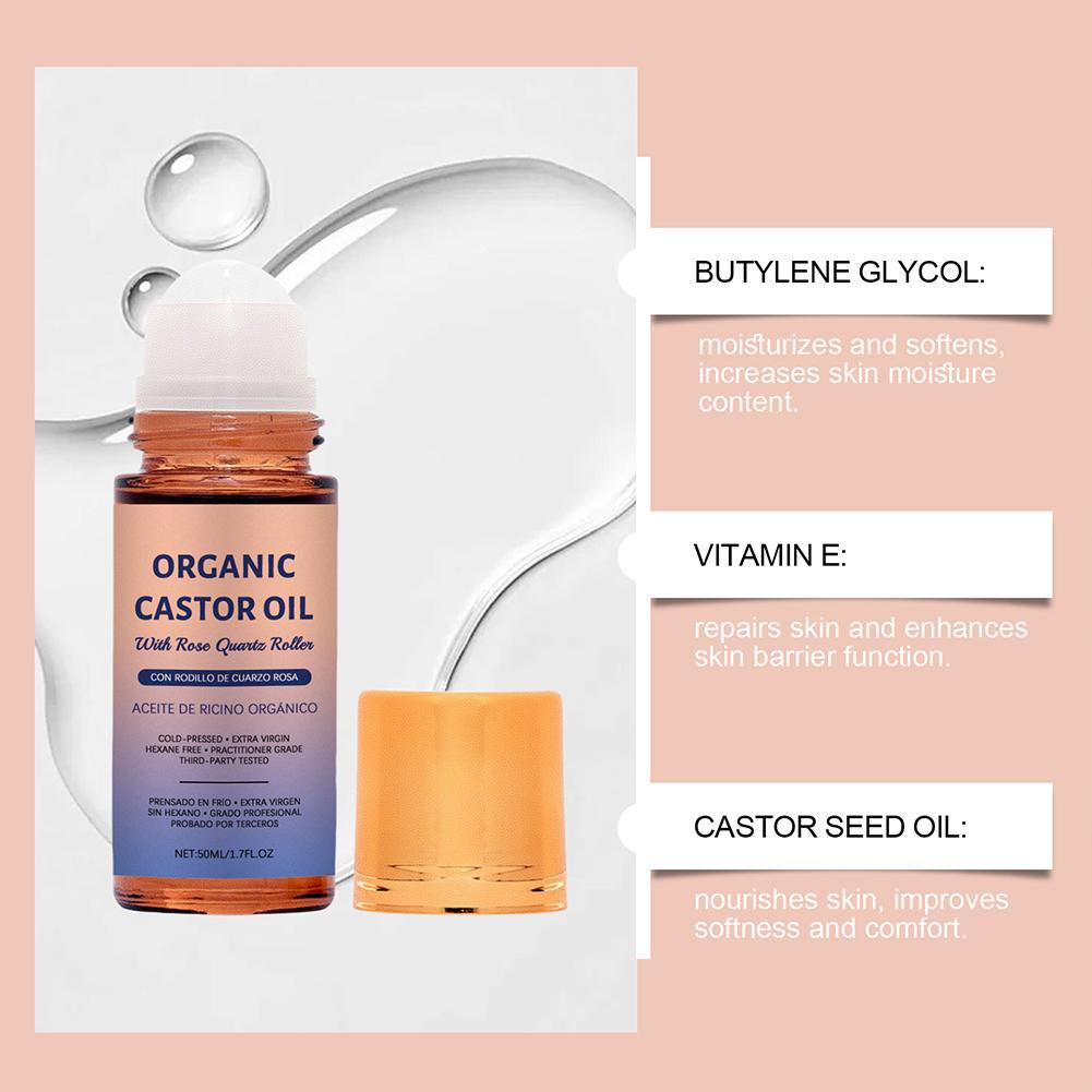 Organic Castor Oil With Rose Q - Hair Care Organic ulasan dan harga