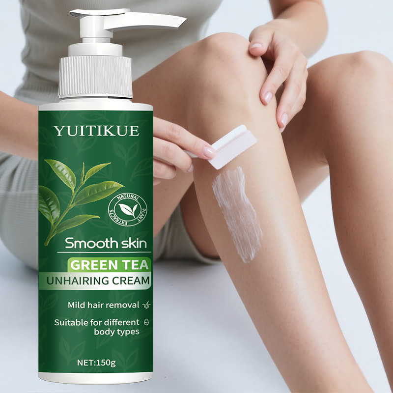YUITIKUE Green Tea Hair Remova - Hair Care Lotion ulasan dan harga