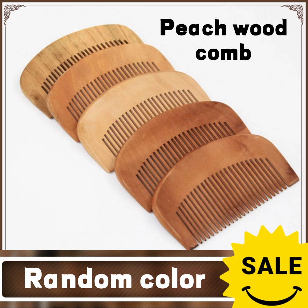 100%Peach Wooden Comb Women an - Hair Care Dandruff ulasan dan harga