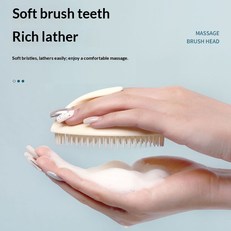 3/7/9PCS Silicone Shampoo Brus - Hair Care Dandruff ulasan dan harga