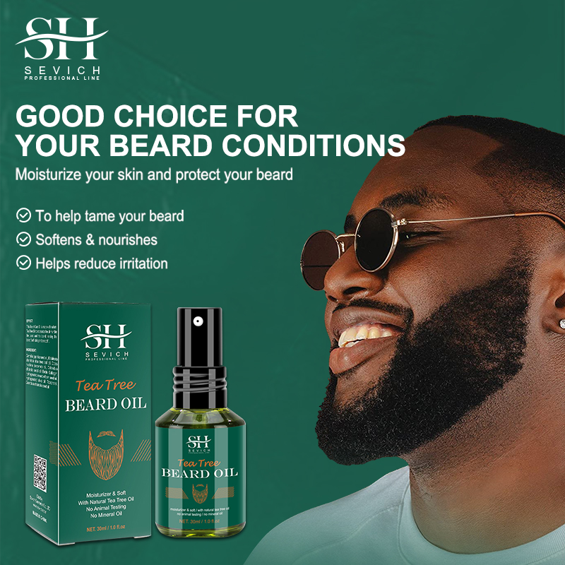 Tea Tree Beard Oil Set For Men - Hair Care Organic ulasan dan harga