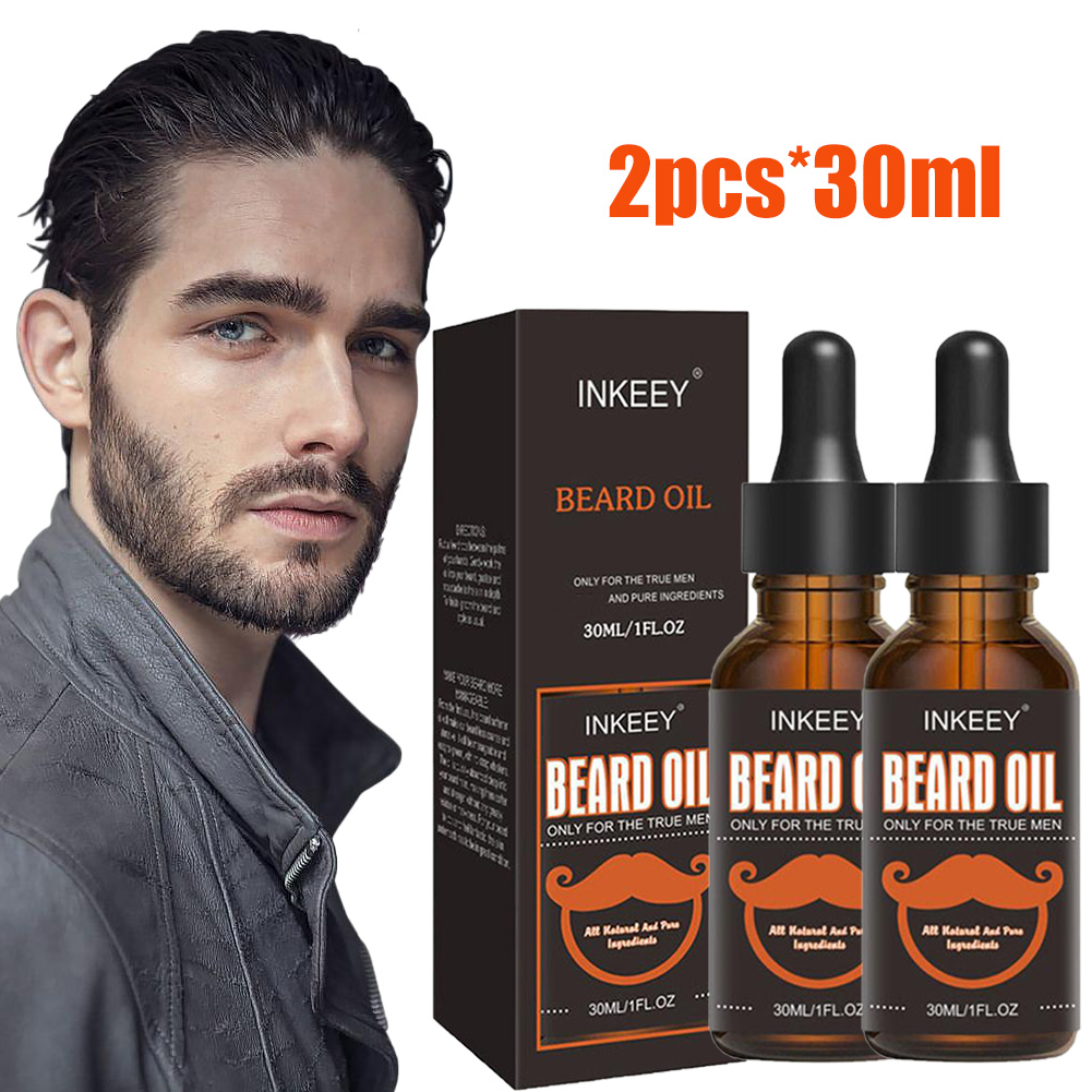 2PCS Beard Care Oil For Men Na - Hair Care Organic ulasan dan harga