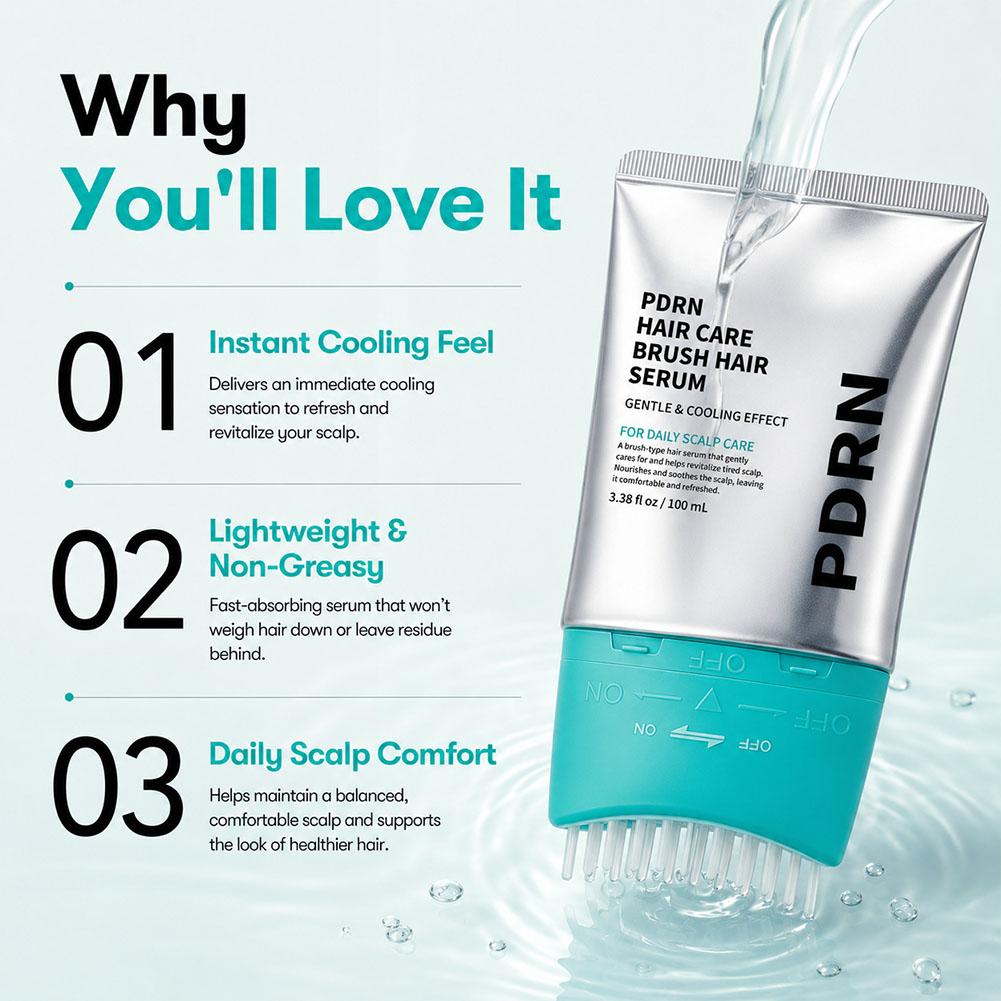 PDRN Hair Care Brush Hair Seru - Hair Care Korean Products ulasan dan harga