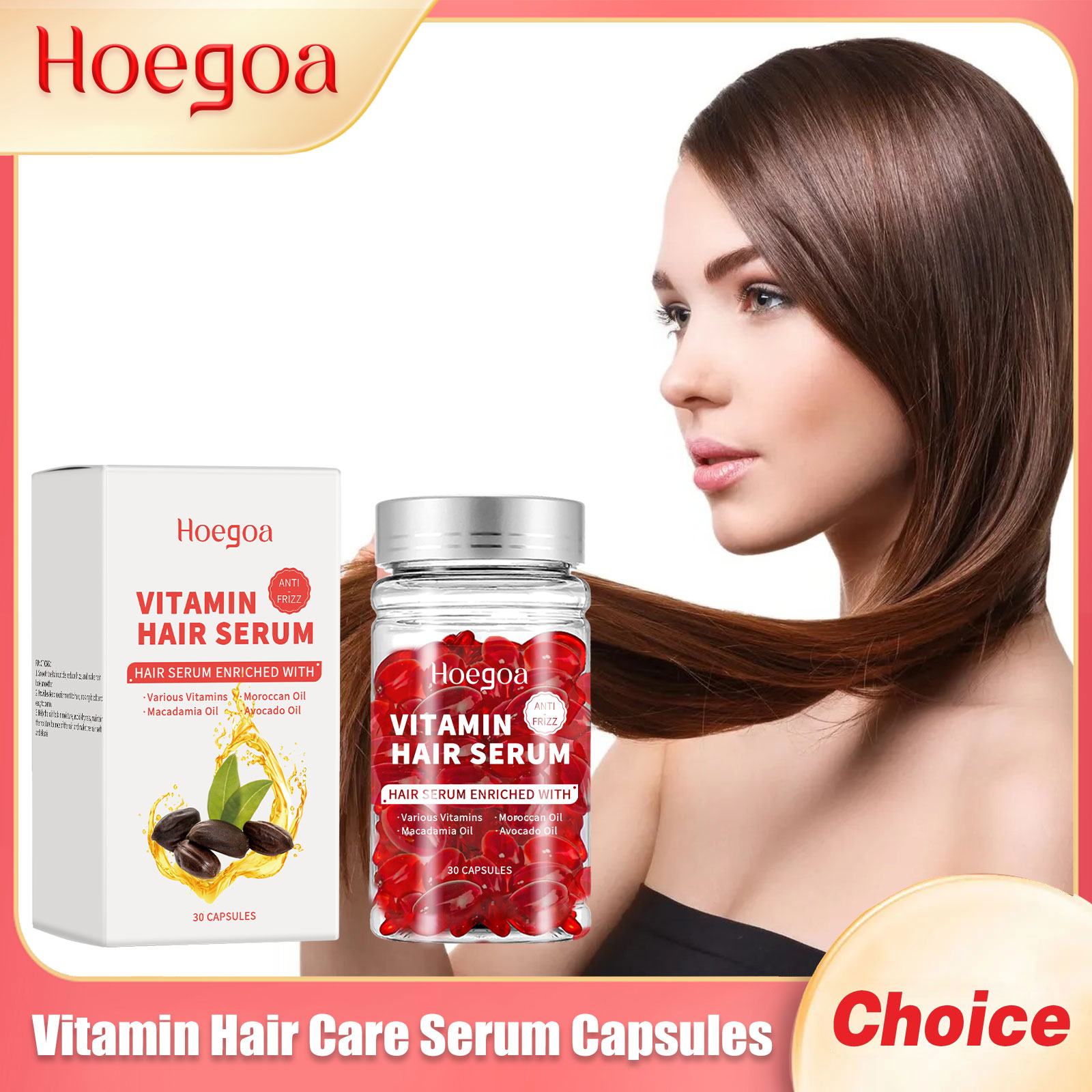 Vitamin Hair Care Serum Capsul - Hair Care Products ulasan dan harga
